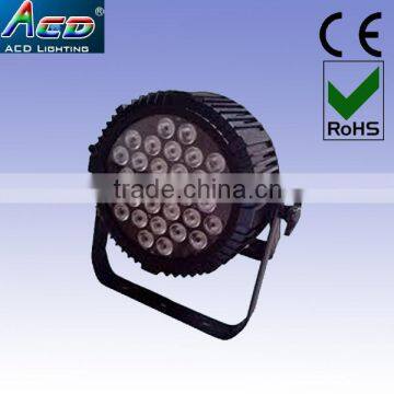 28*3w IP65 outdoor par light, led stage par can, high power full color led flash light