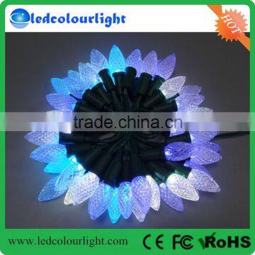rgb led dmx festoon light christmas string tree holiday lighting