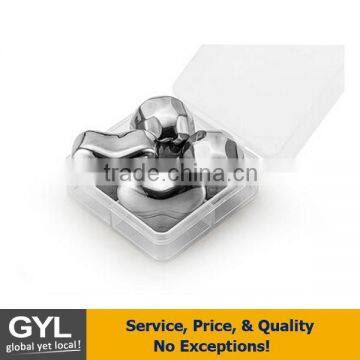 Factory supply high quality Ice Cubes for Whiskey Wine, great for bars and family, laser logo ice cube