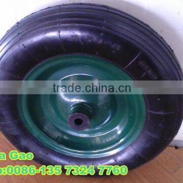 wheelbarrow tire 3.50-8 for small garden tractor