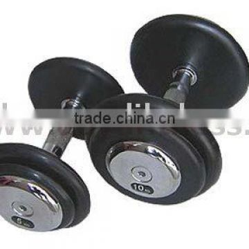 rubber dumbbell set