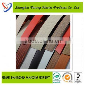 Yutong woodgrain/melamine edgeband for mdf