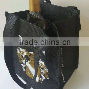 6 bottle / 4 bottle / 2 bottle / 1 bottle Wine Bags Promotional Non Woven Wine Bottle Bag