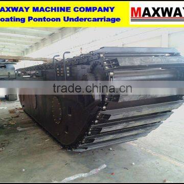 2015 NEW ! MAX250PU Amphibious Pontoon Undercarriage With Side Pontoon and Hydraulic Spud , Suitable to 24 to 27Ton Excavators photo-5