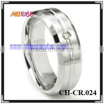 Comfort Fit new design fashion cobalt American diamond rings