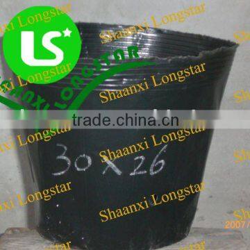 Disposable plastic flower pot