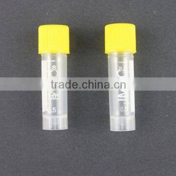 disposable 1.8ml cryovial tube freezing tube