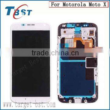 LCD display touch screen digitizer and Frame Bezel for Motorola Moto X XT1060 XT1058