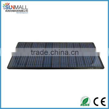 Good Factory manufactures 0.85w custom shaped mono mini epoxy solar panel