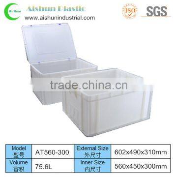 75.6L plastic tool box plastic soda crate