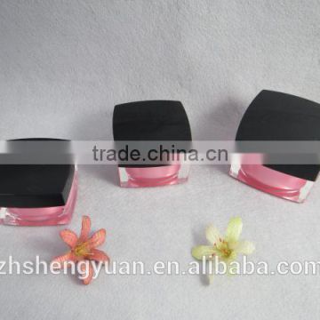 top grade square acrylic cosmetic face cream container