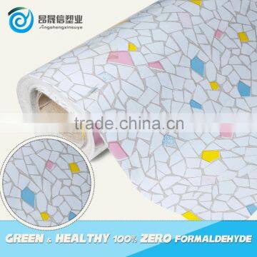 Antislip Waterresistance and fireproof fabric vynil flooring