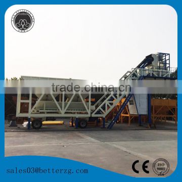 YHZS25 ready mix concrete plant layout with good price