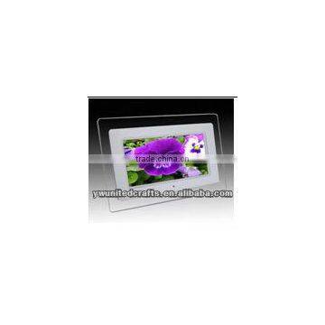 High Resolution Cheap 7" Multi-Function Analog Screen Digital Photo Frame