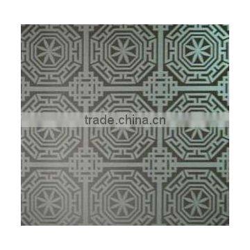 Embossed finish stainless steel sheet