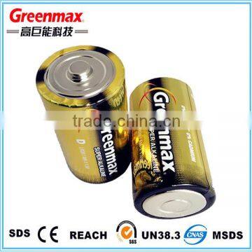 High Quality D Size Alkaline Battery lr20 Cell Battery