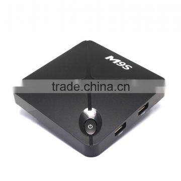 New Android 6.0 Marshmallow TV Box M9 Pro Amlogic S905X Quad Core 1G/2G+4G/8G16G/32G TV Box Support wifi hotpoint, 3G dongle