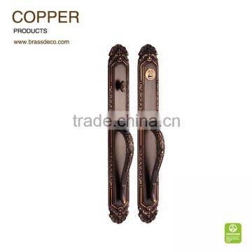 2016 Morden design american door handle lock LC1209 BCU-A for metal gate
