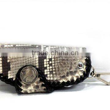 Fashion Key Wallet Python Python Leather Car Key Case