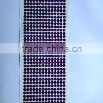 Glitter Self Adhesive Crystal Rhinestone Sticker Sheets photo-6