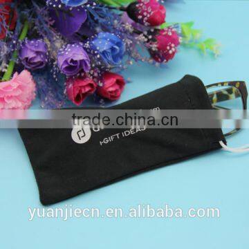 wholesale logo printed custom microfiber sunglasses bag