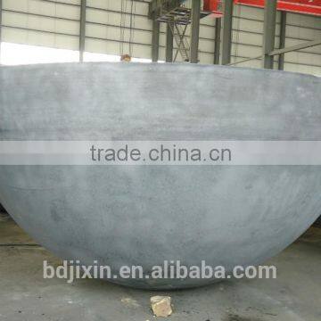 Steel Torispherical dish head tank end for high pressure gas storage