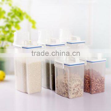 Kitchen Storage Organizer Grain Storage Container Rice Holder Box Cereal Bean Container Sealed Box