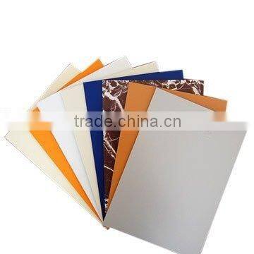 colorful interior PE aluminum composite roof panel