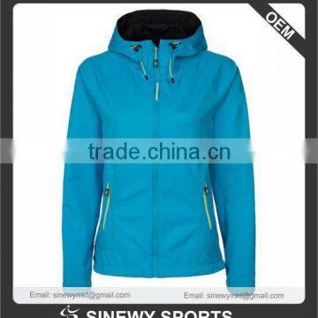 Custom Softshell Jackets sky color