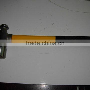 American type ball peen hammer with steel tubular handle in linyi/good sales hammer in linyi