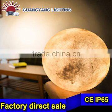 Battery Operated Garden Plastic Waterproof Led Moon Light Ball Outdoor Decorative Pool Floating Ball Light photo-2