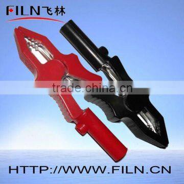 80mm plastic cover complete insulated crocodile clip