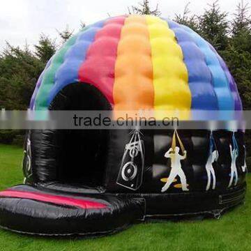 Hola disco inflatable bounce house/inflatable bouncer for sale