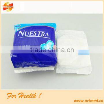 high quality sanitary napkin/sanitary napkin with loop/lady anion sanitary napkin