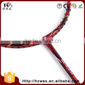 Top Selling Personalized Super Durability Full Carbon Portable Playground Badminton Graphite Racquet photo-3