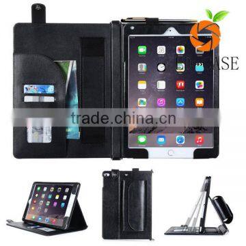 New Arrives Smart Stand Wallet Folio Flip Cover Tablet Leather Case For iPad pro