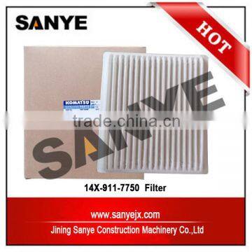 Bulldozer Engine Hood Filter 14X-911-7750 Element D155A-3 D155A-5 D155AX-6