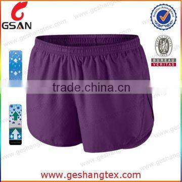 Polyester Spandex 4 Way Stretch Running Short photo-5
