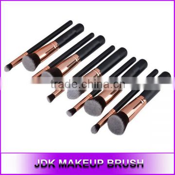 10x Make up Kosmetik brush set Rose Gold 10pcs Kabuki makeup brush set