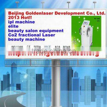 2013 Hot sale www.golden-laser.org safe rf wrinkle removal skin tightening beauty mac