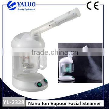 Professional portable ozone mini facial steamer with water sensor