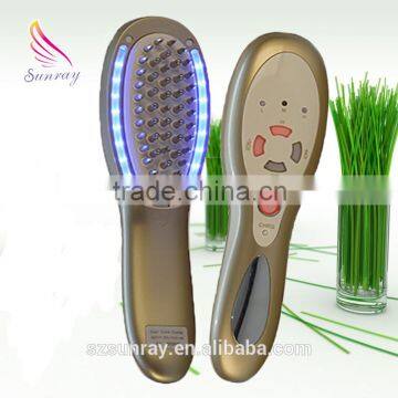 hair care product handheld electric hair growth laser comb electric scalp stimulator for health