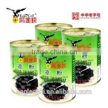 grass jelly with bubble tea honey or wanglaokat for summer