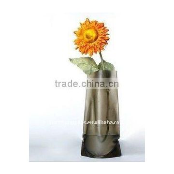 eco-friendly foldable plastic vase