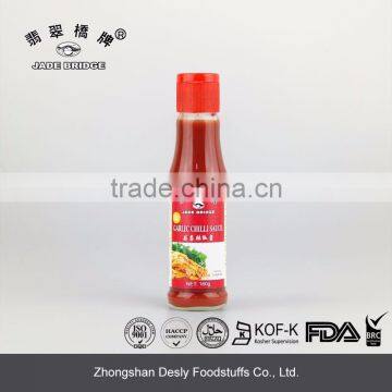 2016 Best selling Garlic chili sauce 160g