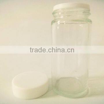 90ml Spice Industry Straight Round Glass Empty Bottle with Shaker