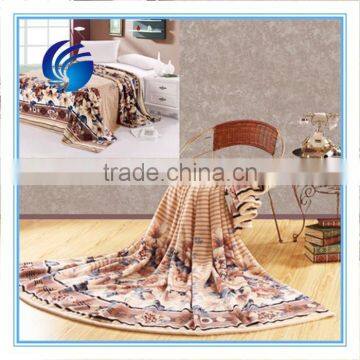 soft knitted blanket printing