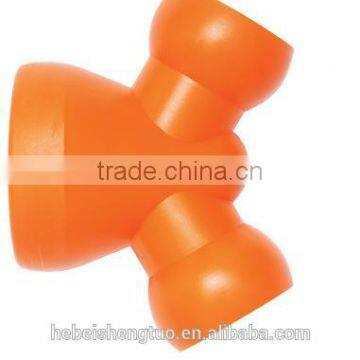 Plastic Flexible Tube Tee Connector Gooseneck Tubing