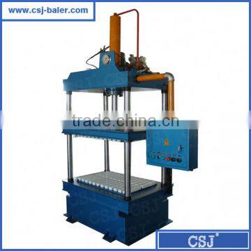 CE Certificated Vertical JP-40T Cotton-padded Clothes Hydraulic Baler photo-3