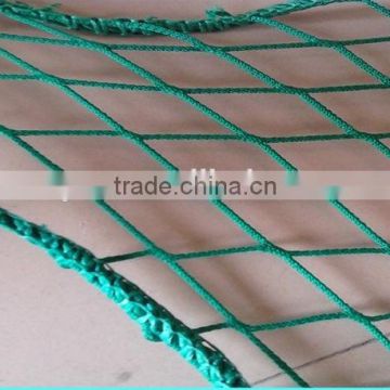 PP Green Knotless Trailer Cargo Net